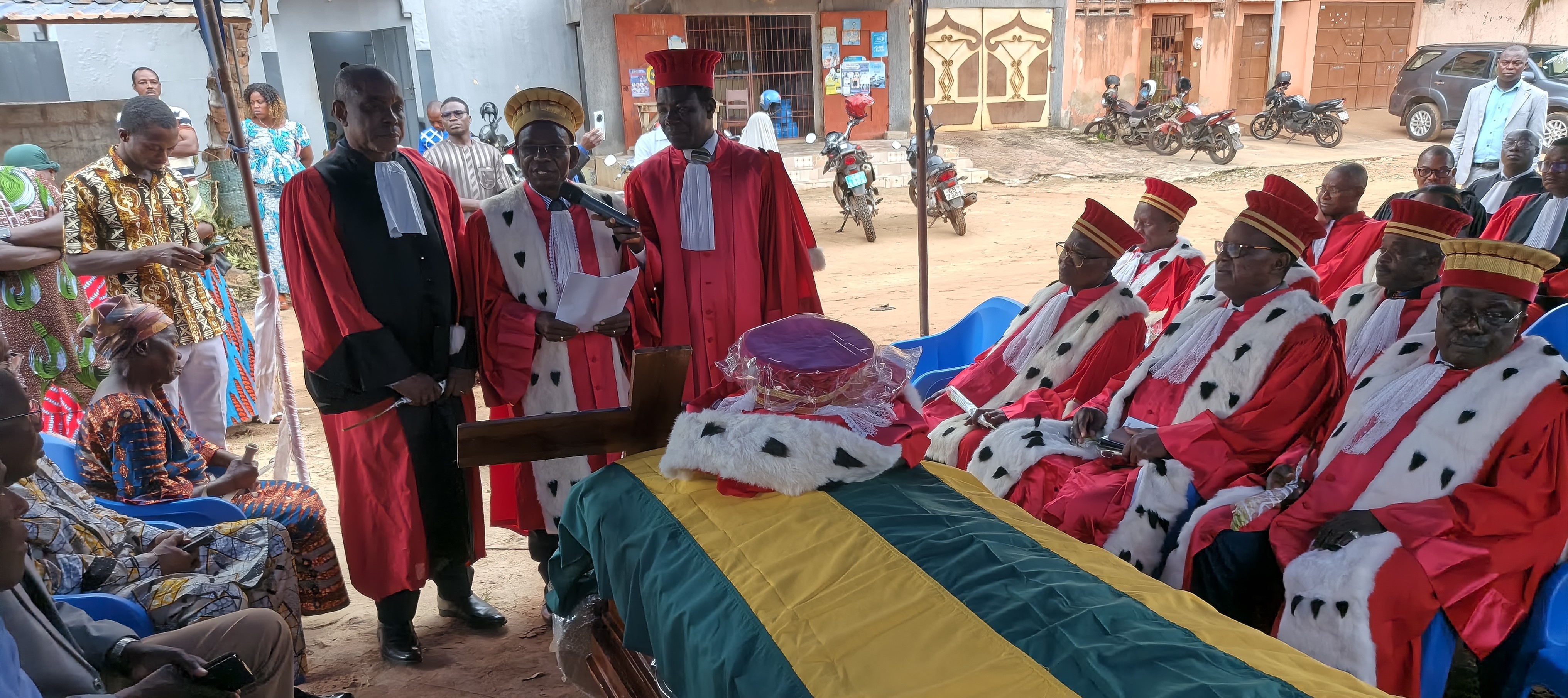 L'oraison funèbre de la Cour prononcée par le Procureur Général, M. YABA Mikémina